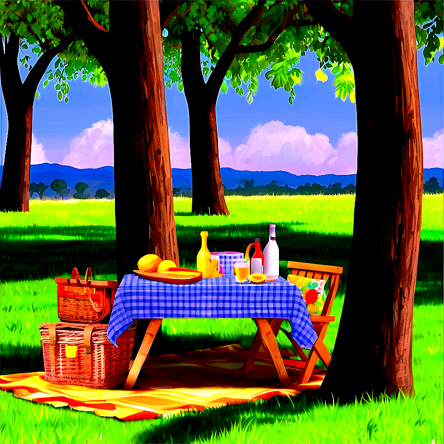 Picnic Under Trees Png 48