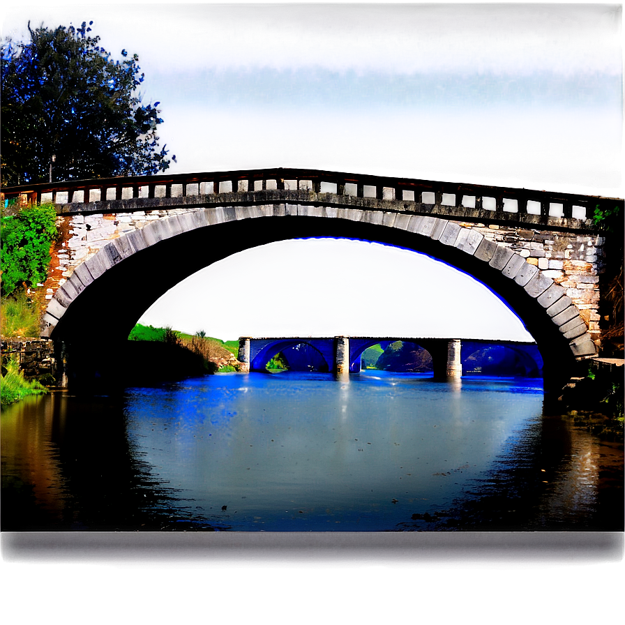 Picturesque Canal Bridge Png Dhm69