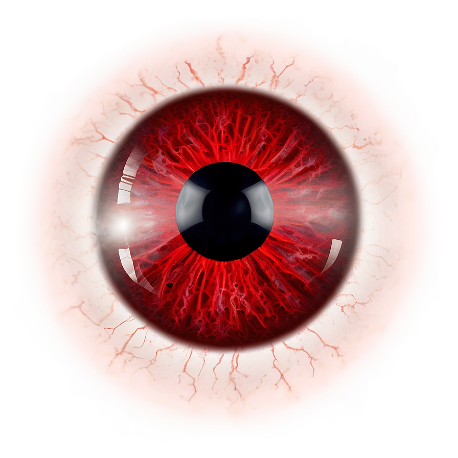 Piercing Red Eye Glow Png Uyv22