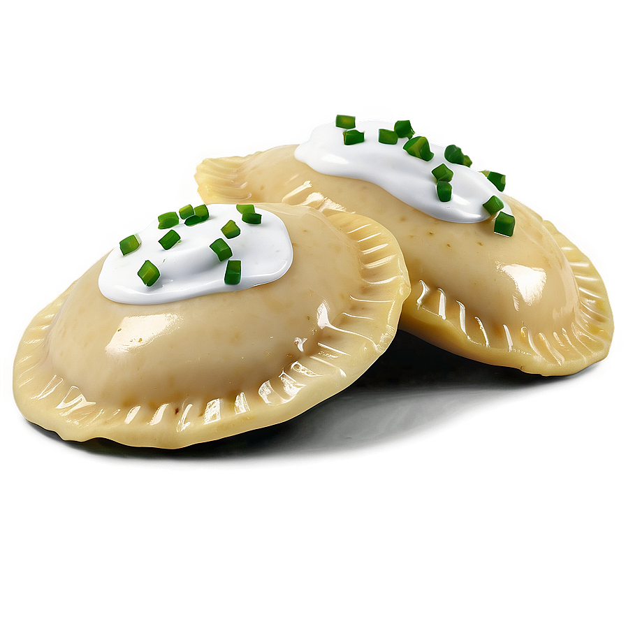 Pierogi With Sour Cream And Chive Png Qvc