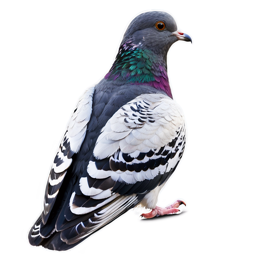 Pigeon Side View Png 26