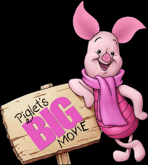 Piglet Big Move Animated Character