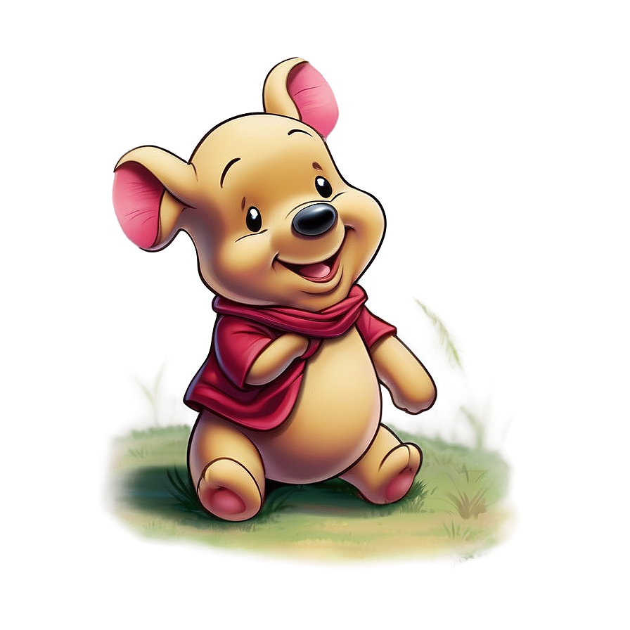 Piglet Winnie The Pooh Illustration Png 15