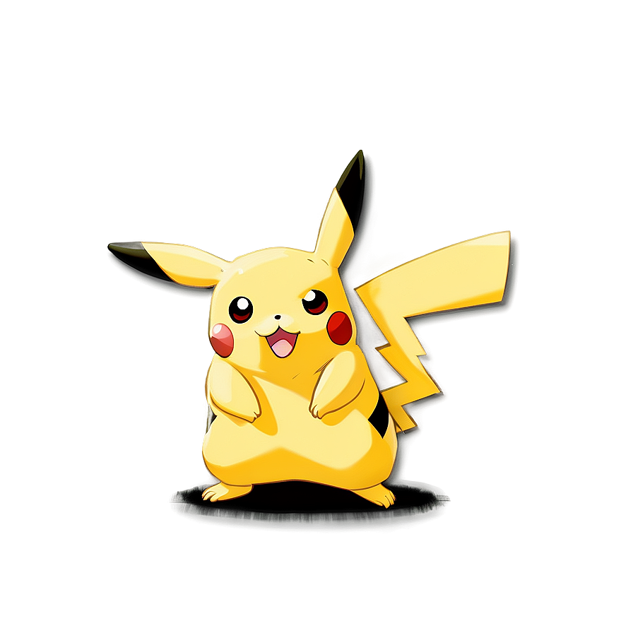 Pikachu Action Pose Transparent Png 2