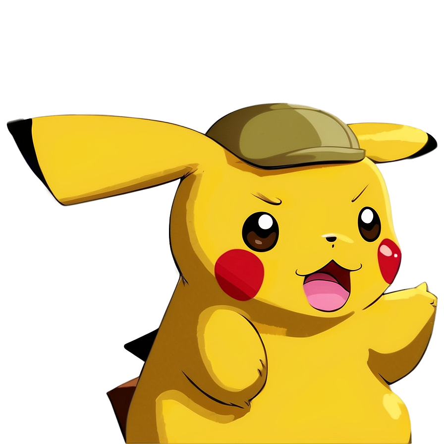 Pikachu Amazed Face Png 39