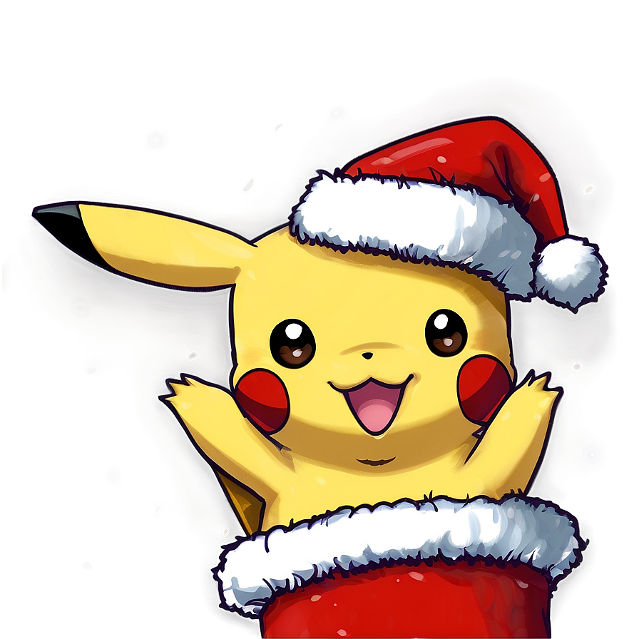 Pikachu Christmas Png 44