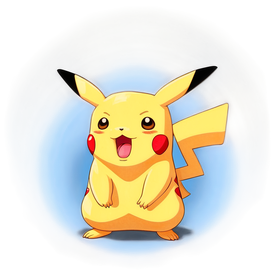 Pikachu Open Mouth Shock Png Jsb