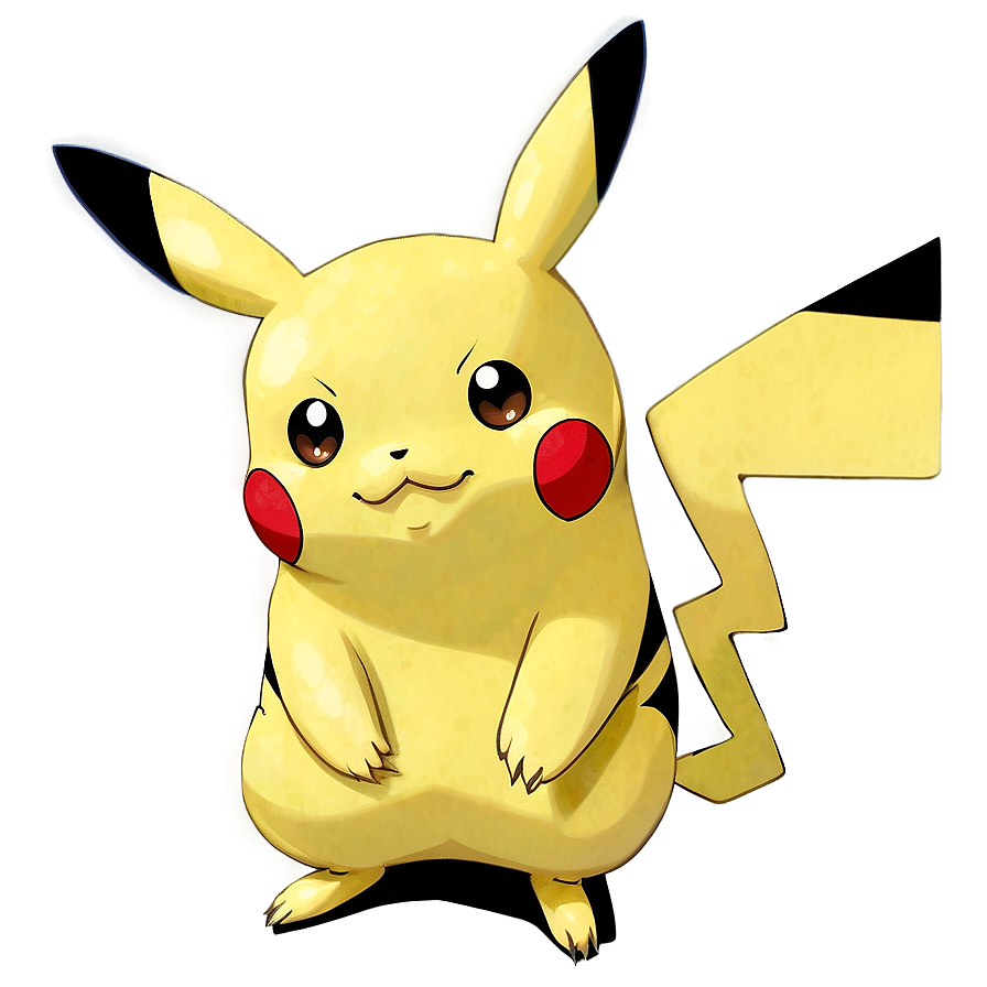 Pikachu Transparent Design Png 93