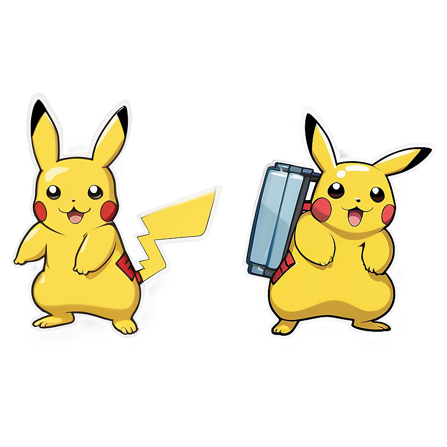 Pikachu Transparent Sticker Png Sqe10