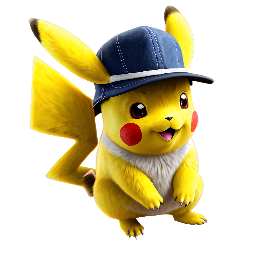 Pikachu With Hat Png Joh