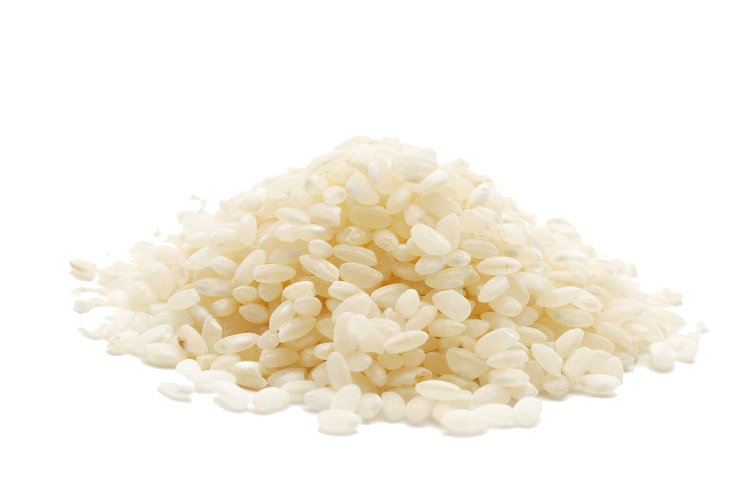 Pileof White Rice Grains