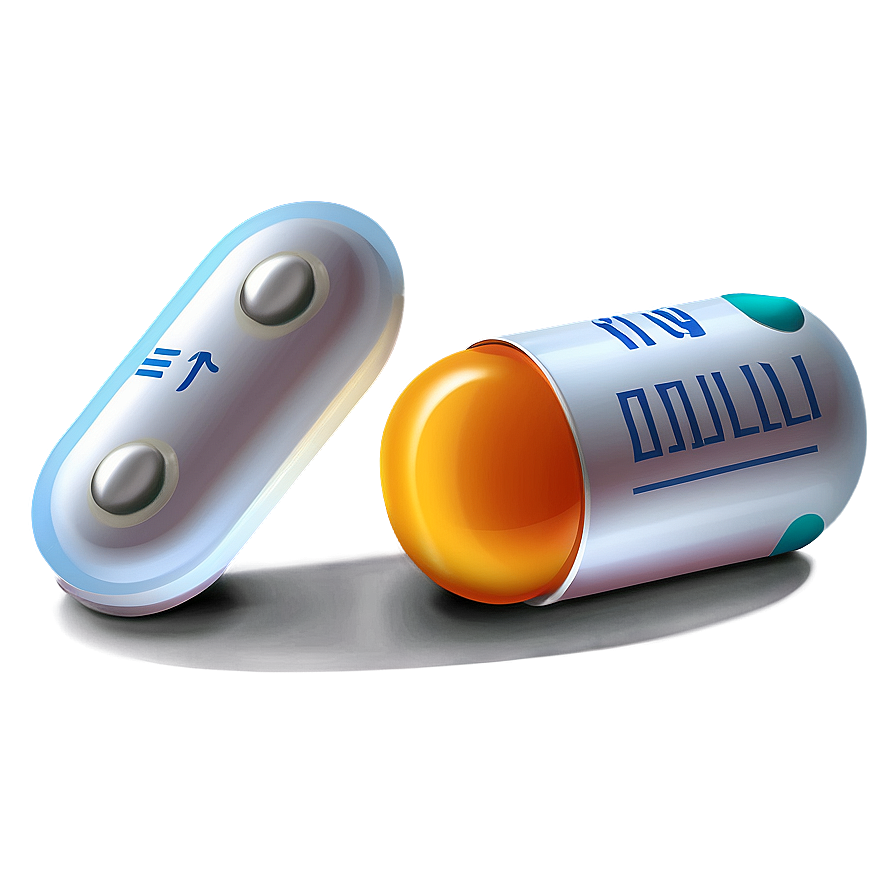 Pill Bottle Illustration Png 1