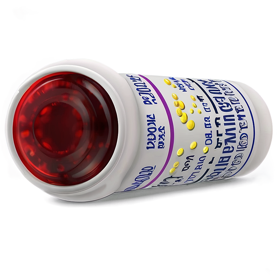 Pill Bottle With Liquid Png 05252024