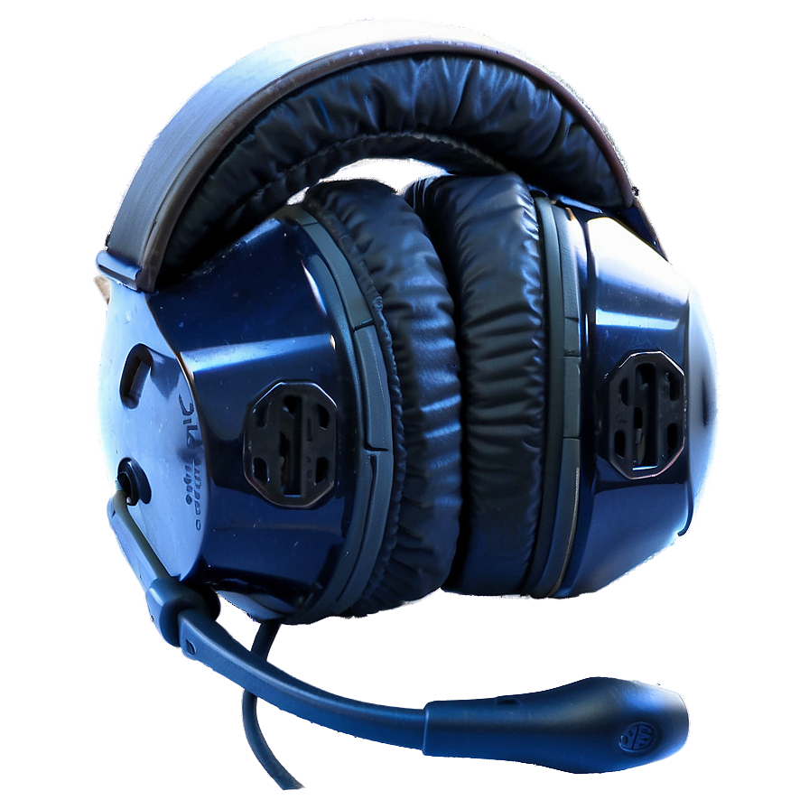 Pilot Headset Png 05252024