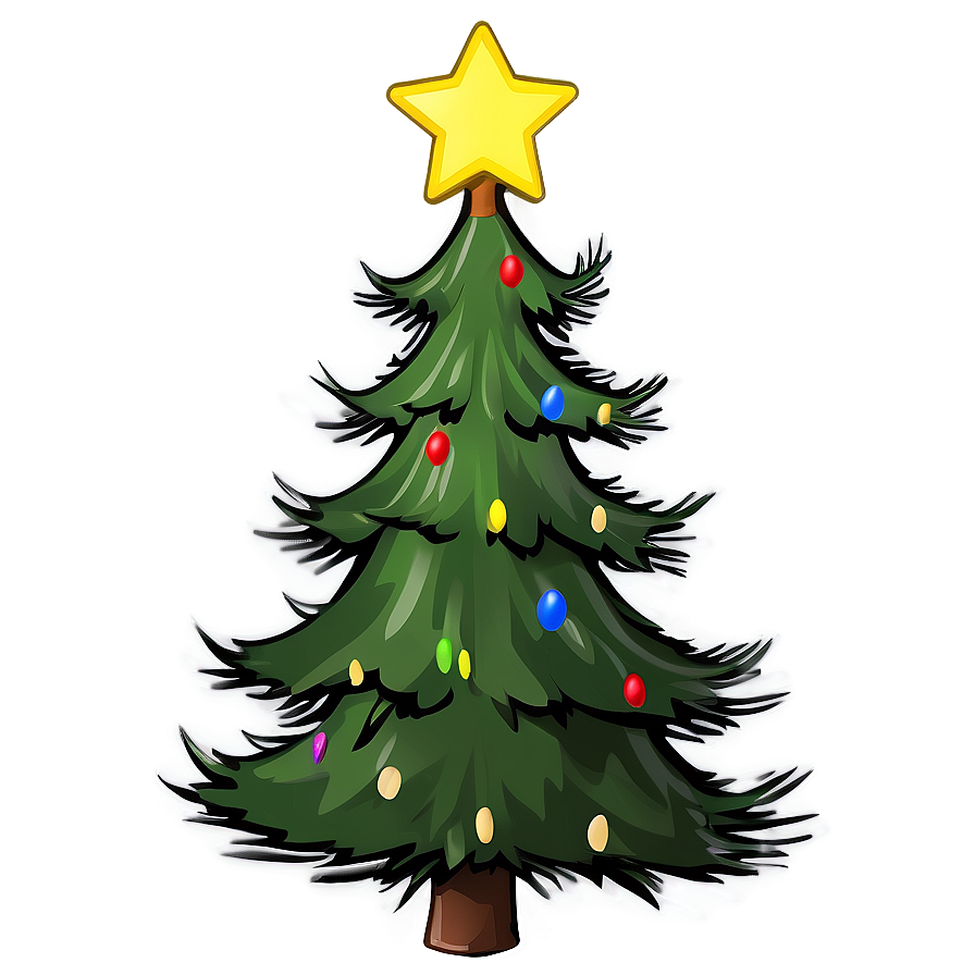 Pine Christmas Tree Png 04292024