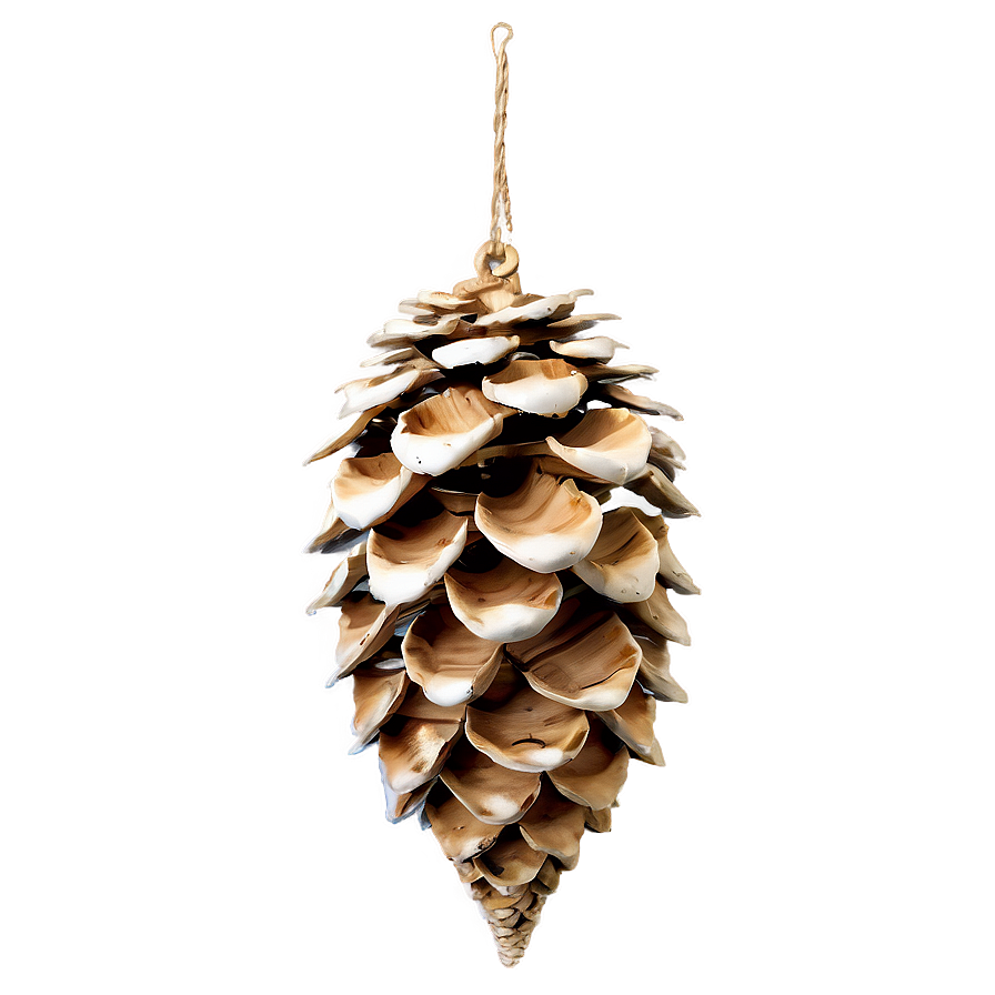 Pine Cone Bird Feeder Png Hgj17