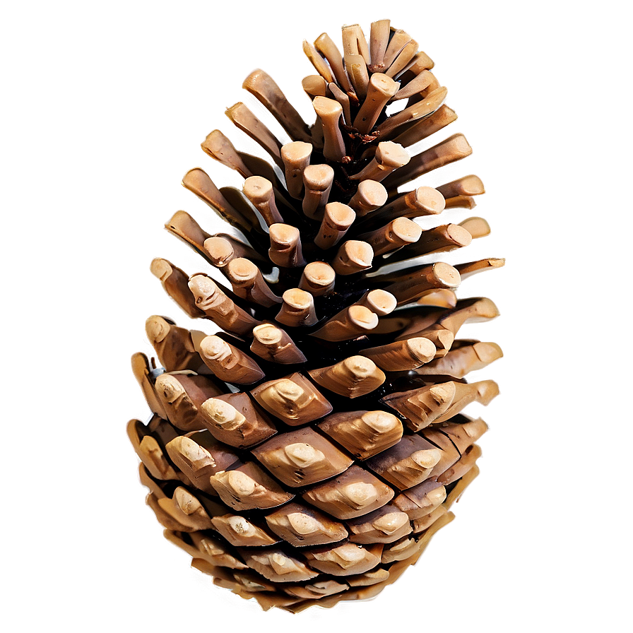 Pine Cone Closeup Png Swg43