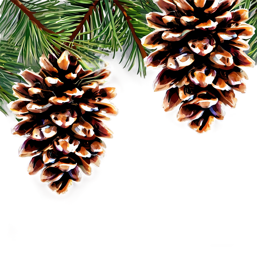 Pine Cone Cluster Png Tyh13