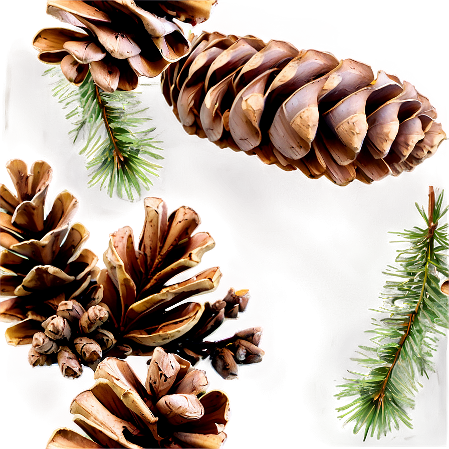 Pine Cone Collection Png 31