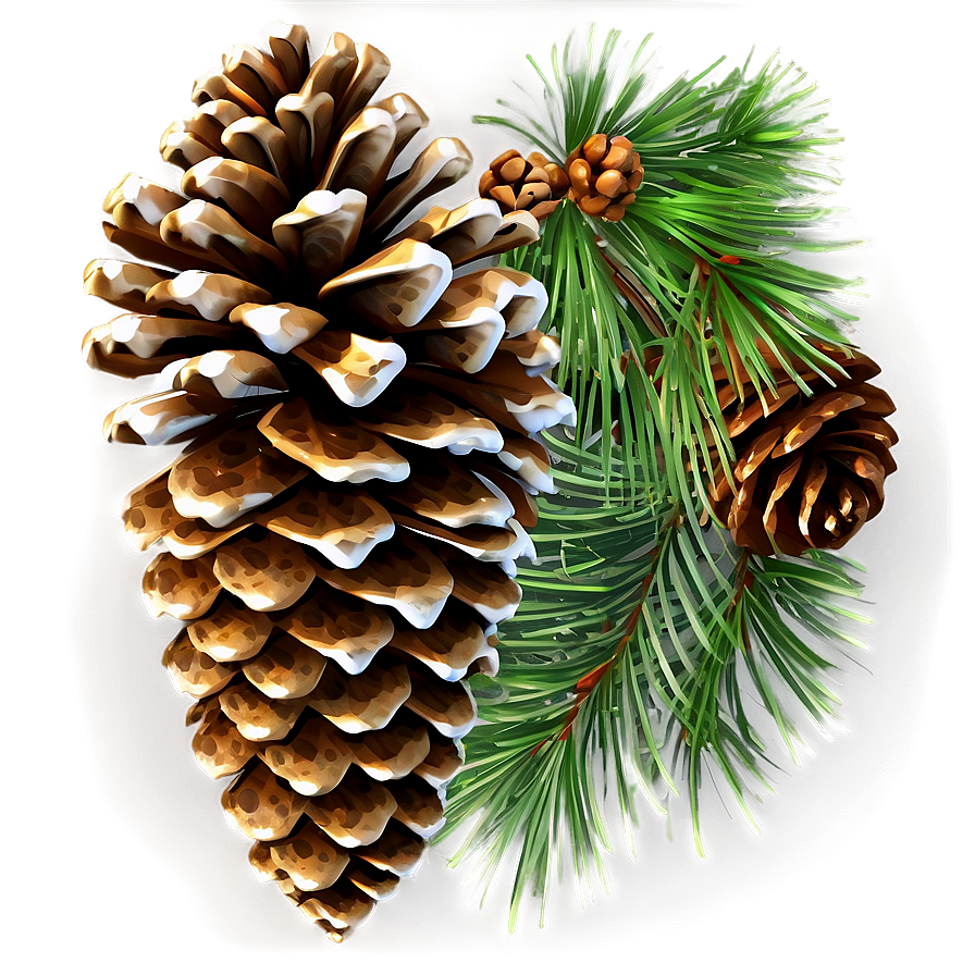 Pine Cone Decoration Png 06132024