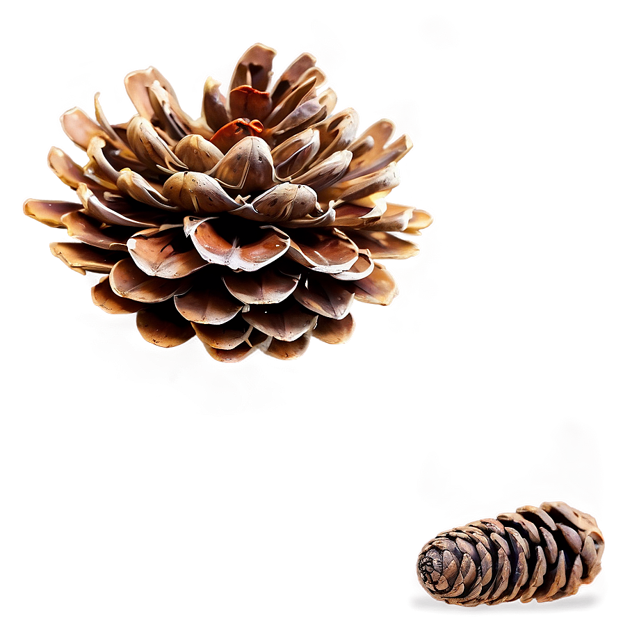 Pine Cone Pattern Background Png Eht69