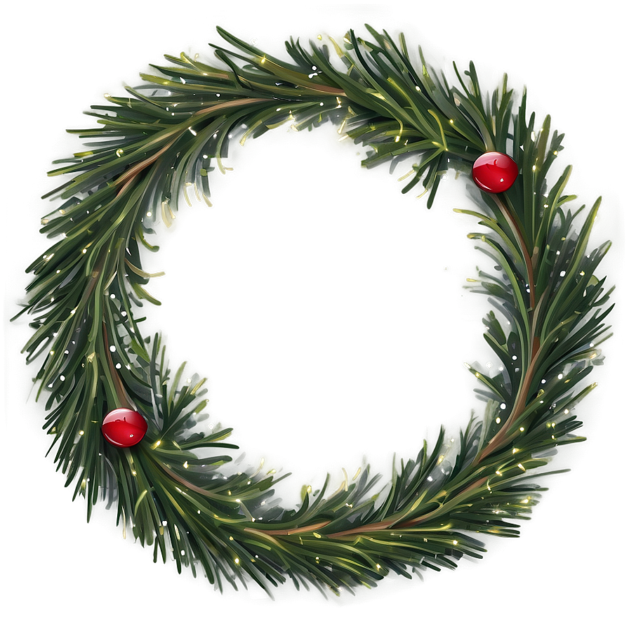 Pine Wreath Png 91