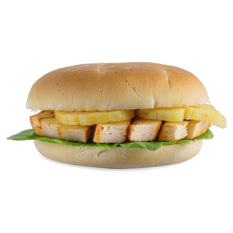 Pineapple Chicken Sandwich Png 22