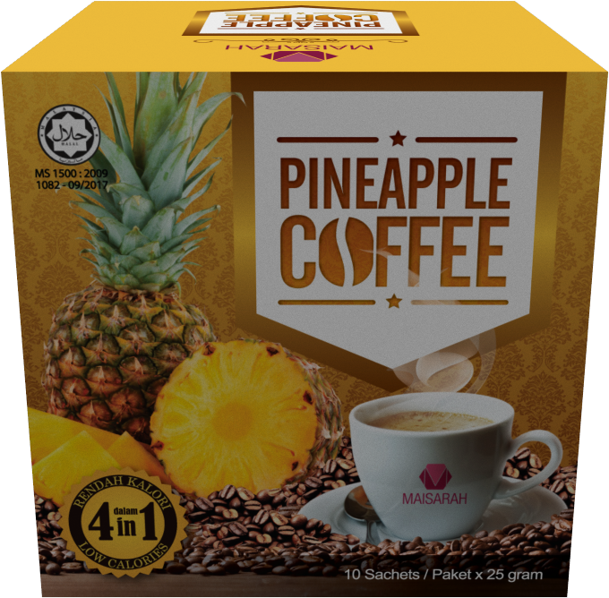 Pineapple Coffee Product Packaging