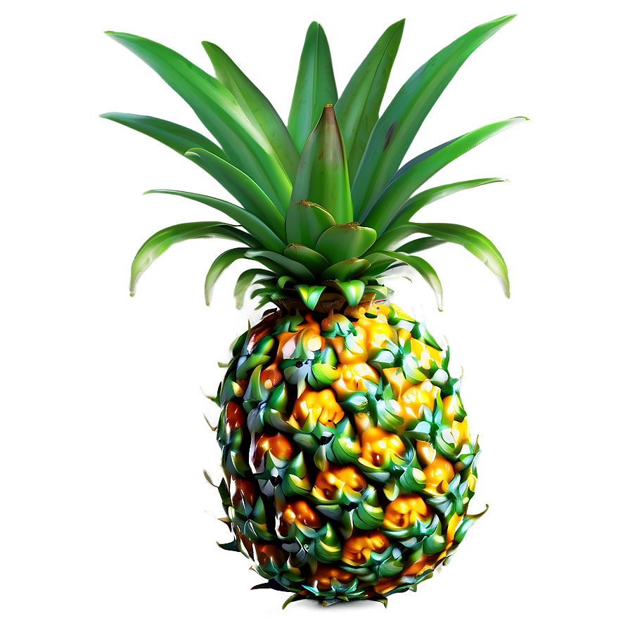 Pineapple Illustration Png 05032024
