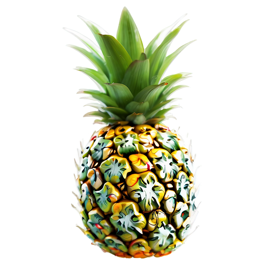 Pineapple Illustration Png 48