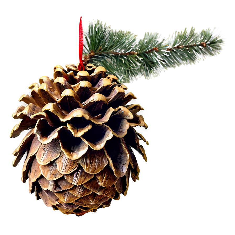 Pinecone Ornament Display Png Tvi74