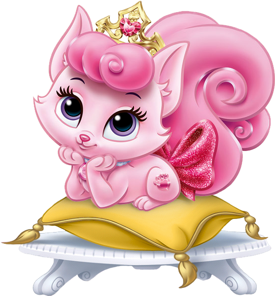 Pink_ Animated_ Kitten_ Princess