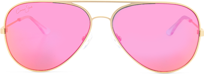 Pink Aviator Sunglasses Transparent Background