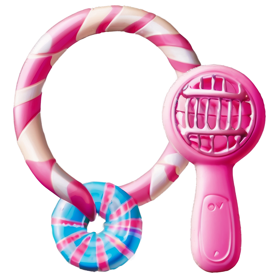 Pink Baby Rattle Png Njo