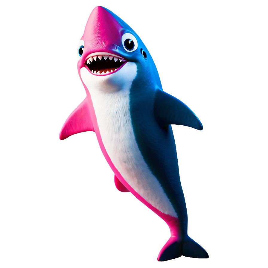 Pink Baby Shark Dancing Png Uxd