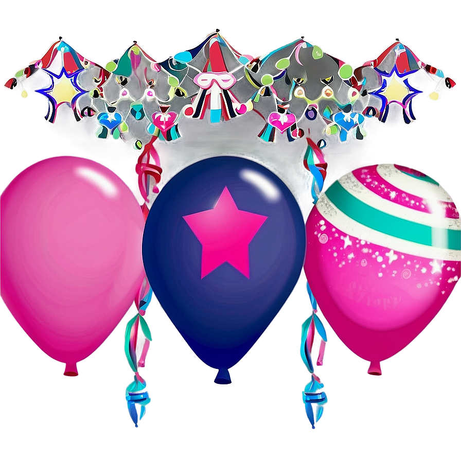 Pink Balloons A