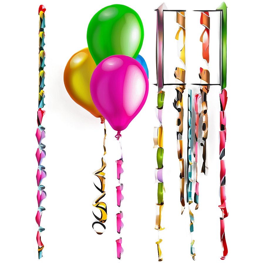 Pink Balloons In Various Sizes Png 06122024