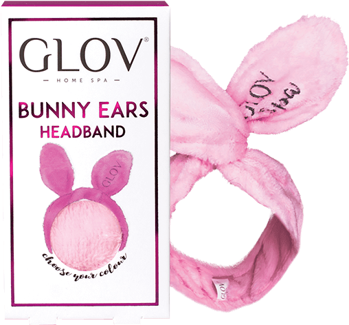 Pink Bunny Ears Headband Packaging