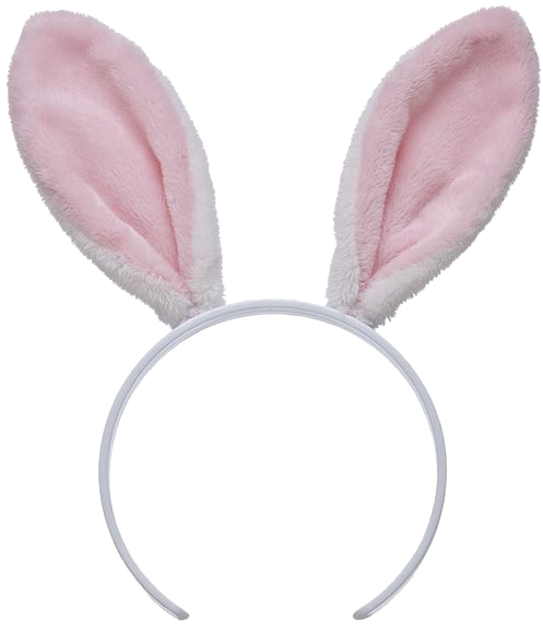 Pink Bunny Ears Headband