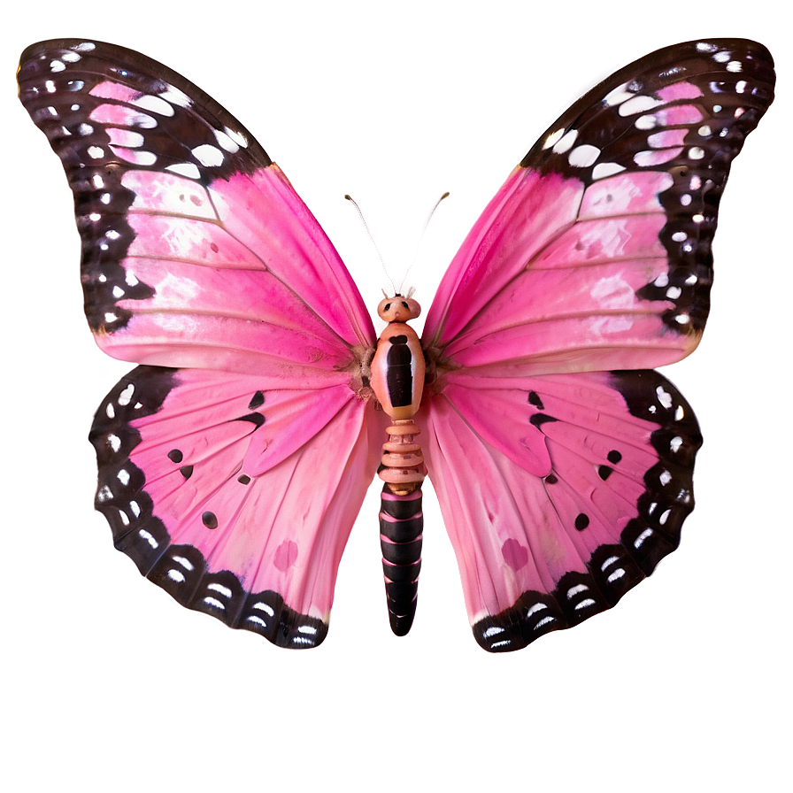 Pink Butterfly Real Image Png Kvm