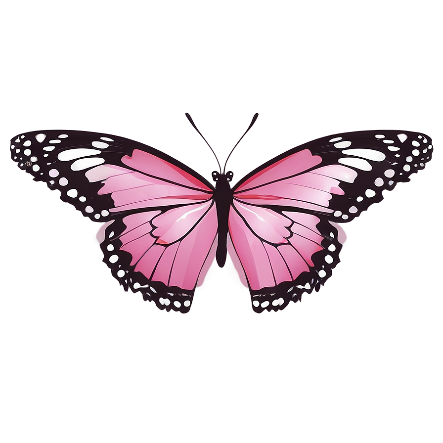 Pink Butterfly Transparent Background Png Slp95