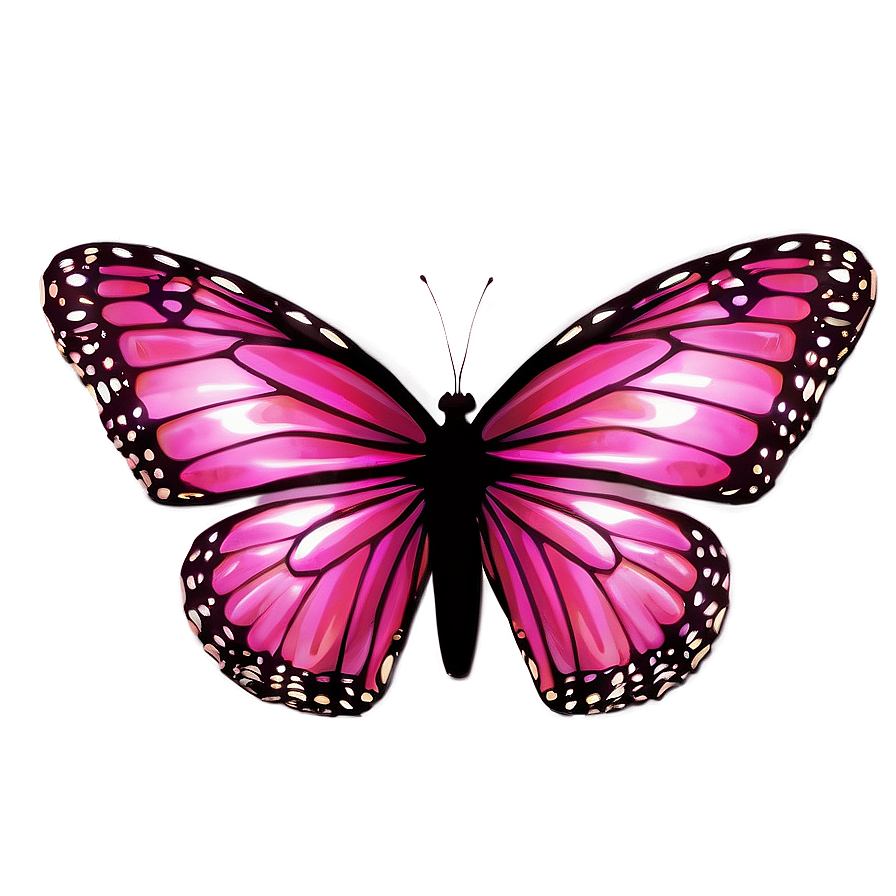 Pink Butterfly Unique Image Png Ord