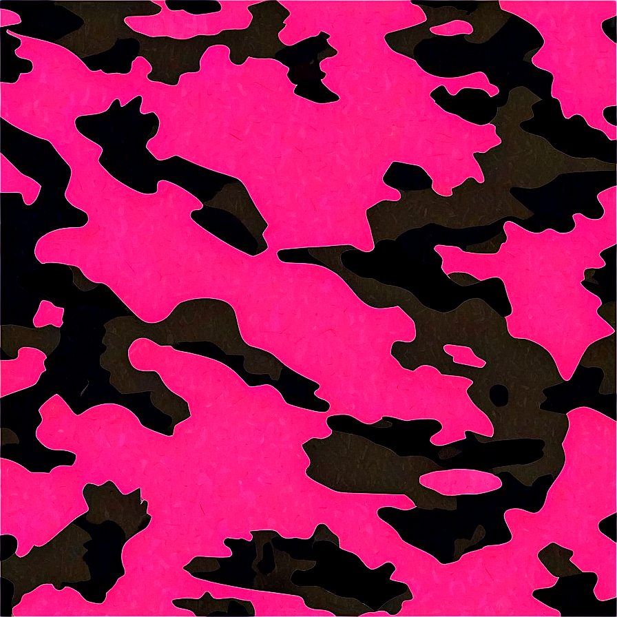 Pink Camo Textile Design Png 92