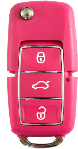 Pink Car Key Fob