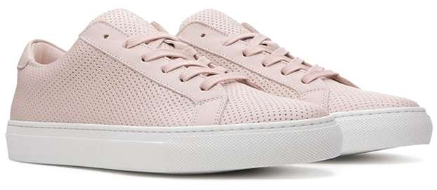 Pink Casual Low Top Sneakers