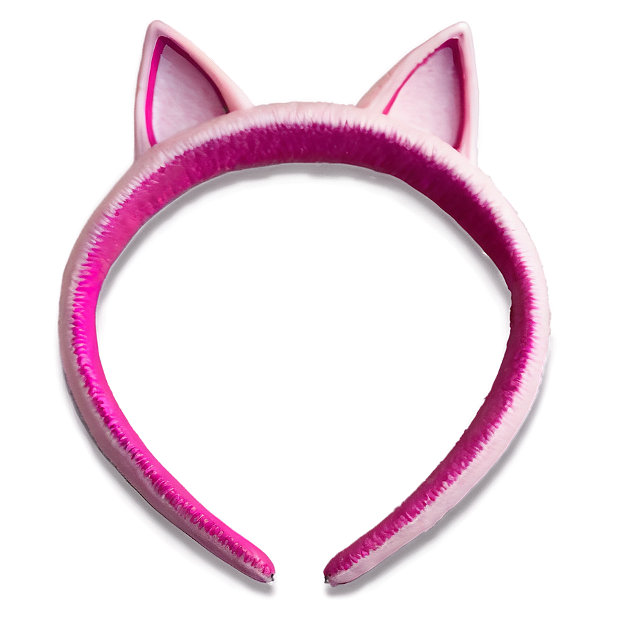 Pink Cat Ear Decoration Png Hca