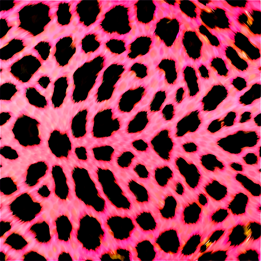 Pink Cheetah Print Style Png 92