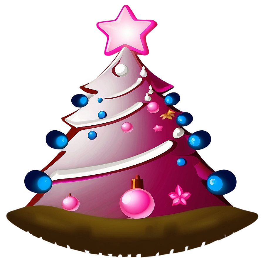 Pink Christmas Tree A