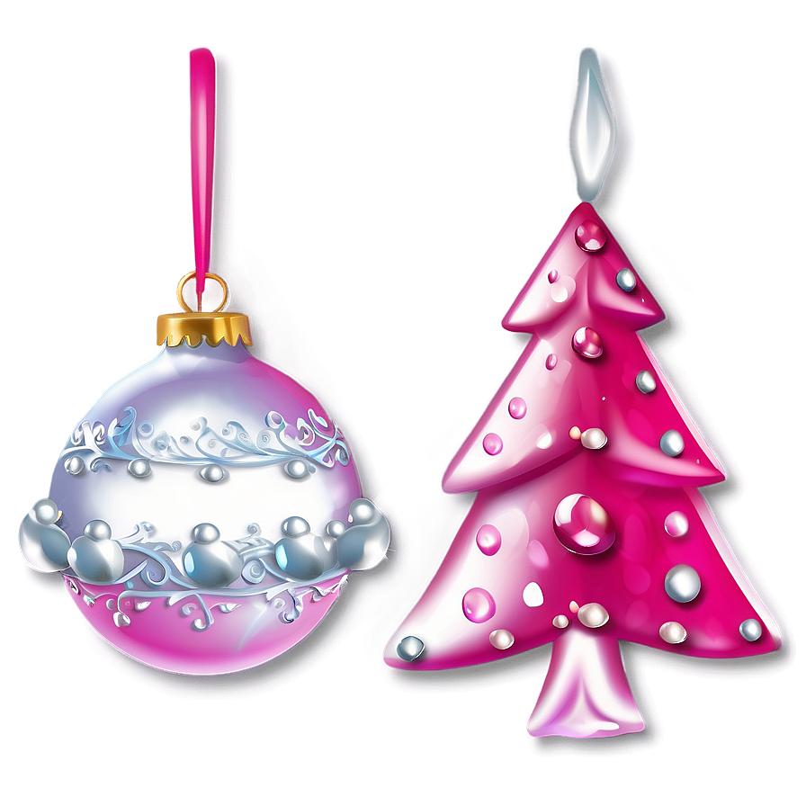 Pink Christmas Tree B