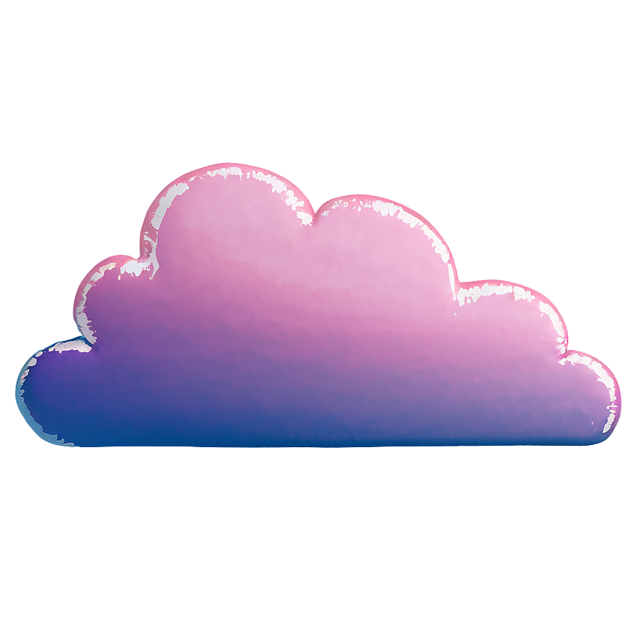 Pink Cloud Minimalist Art Png Vxe